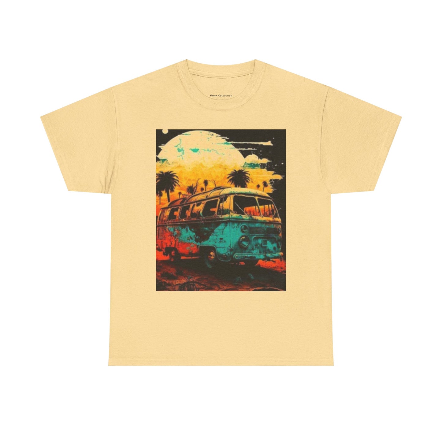 Vibrant Retro Van Unisex T.shirt