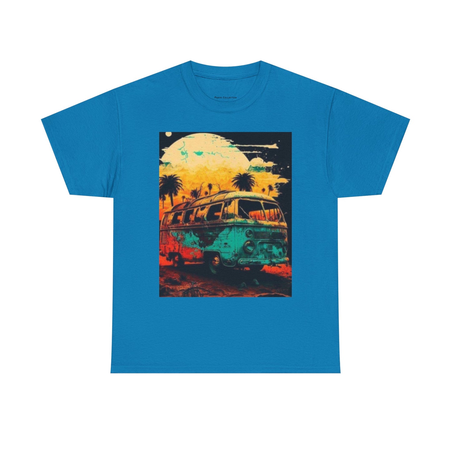 Vibrant Retro Van Unisex T.shirt