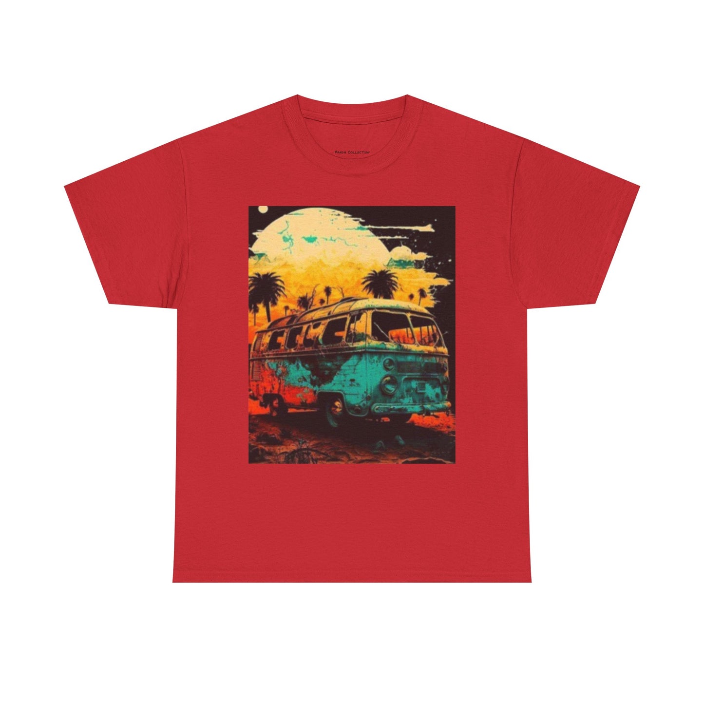 Vibrant Retro Van Unisex T.shirt