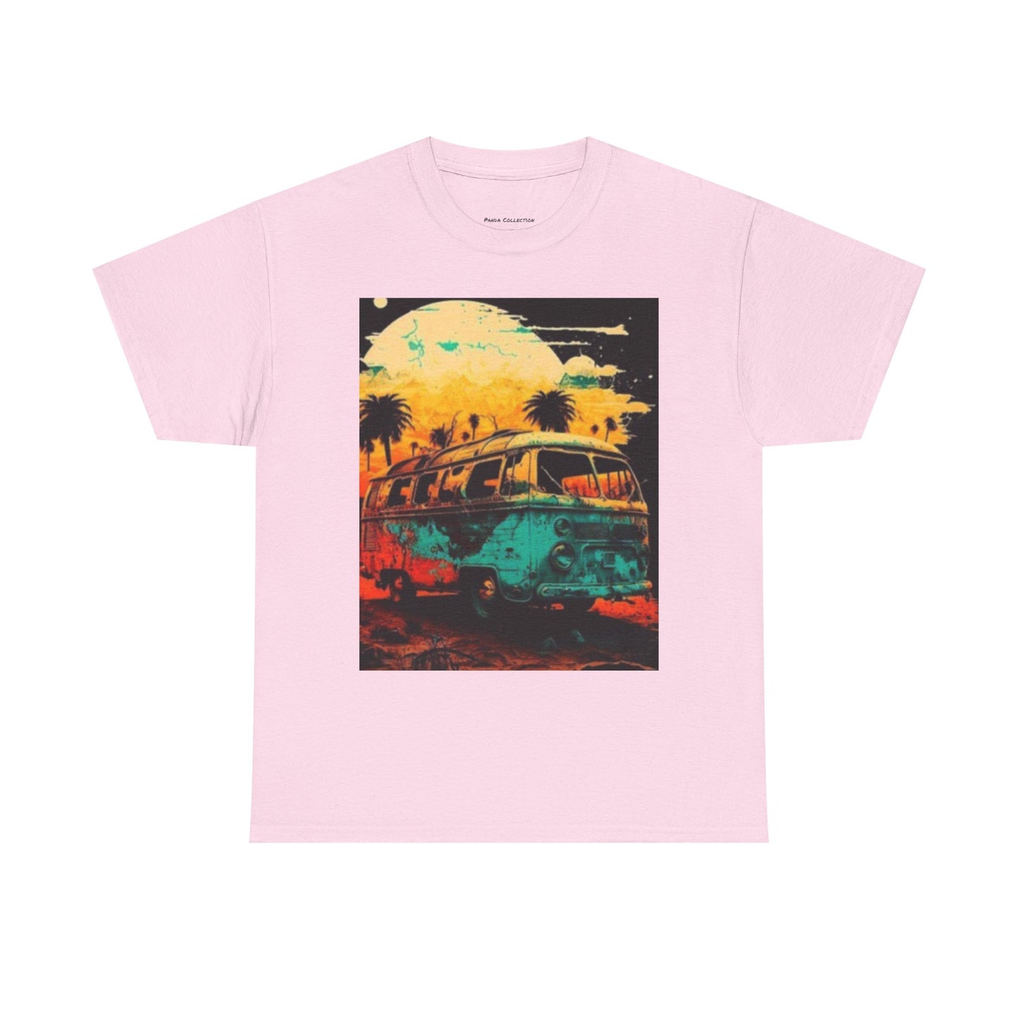 Vibrant Retro Van Unisex T.shirt