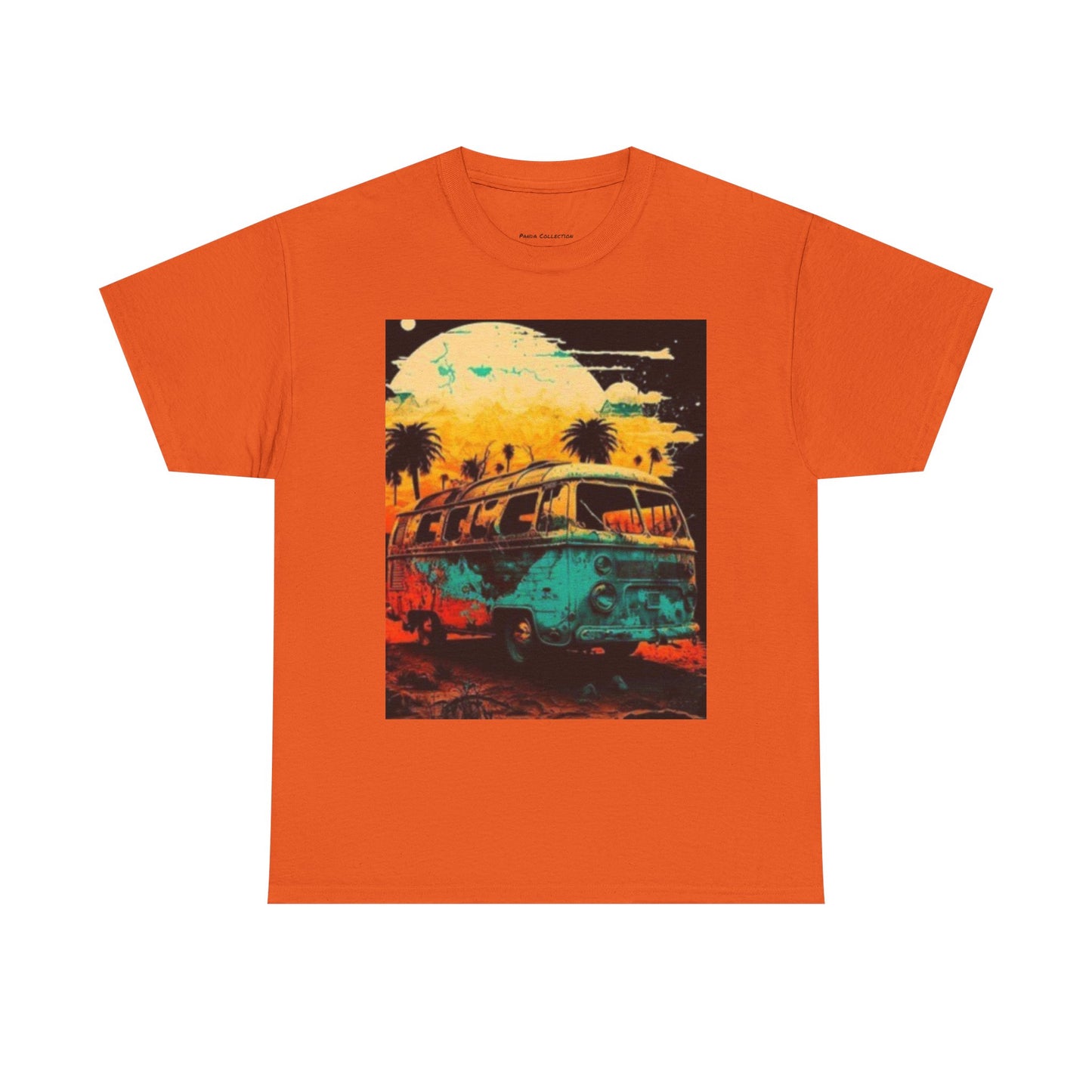 Vibrant Retro Van Unisex T.shirt