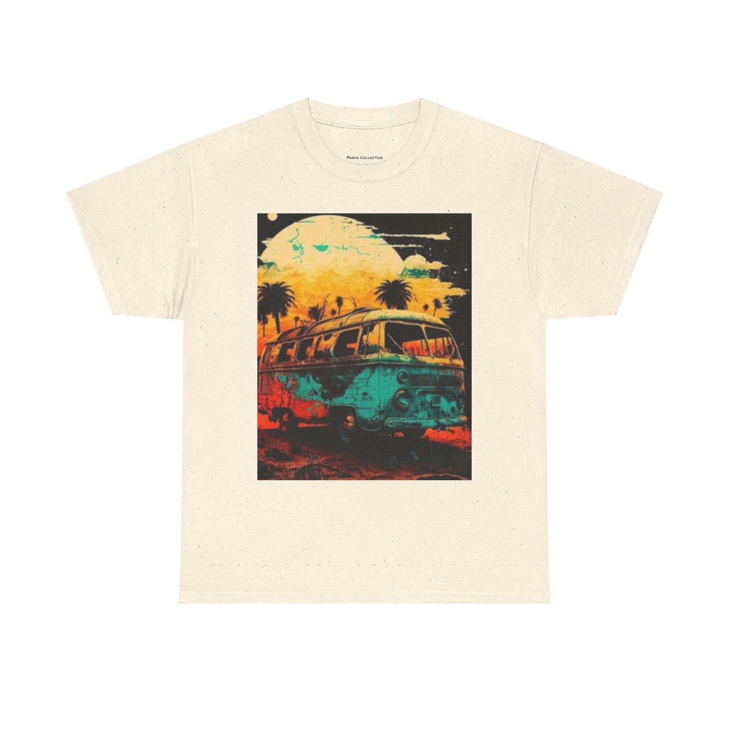 Vibrant Retro Van Unisex T.shirt