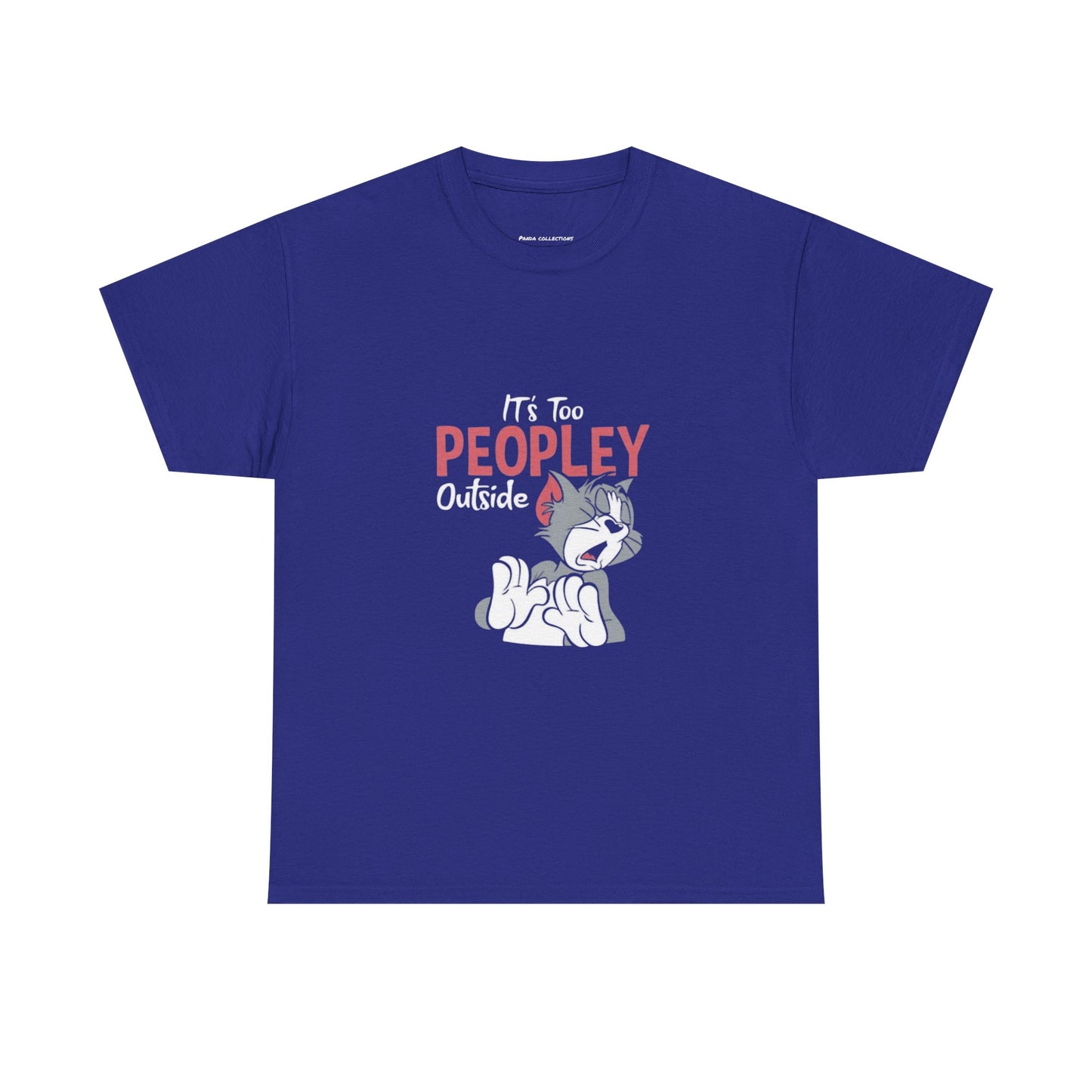 Unisex - Playful Cat Graphic T-Shirt