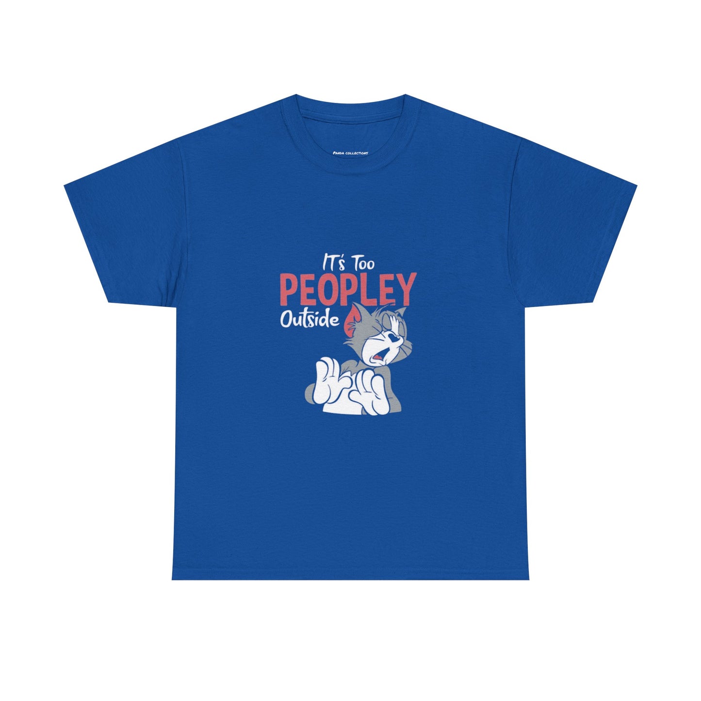 Unisex - Playful Cat Graphic T-Shirt